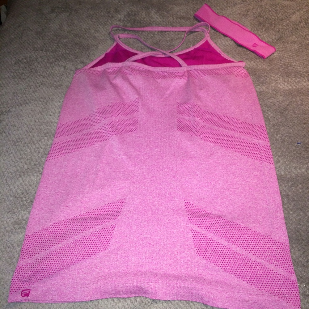 Fabletics Pink Tank Top - Picture 4 of 4